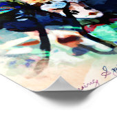 Live Spirituosenserie - Extravaganter Schal Poster (Ecke)