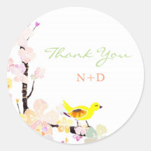 Live Spring Bird Wedding Danke