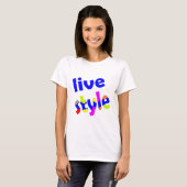Live-Stil T-Shirt (Vorne ganz)