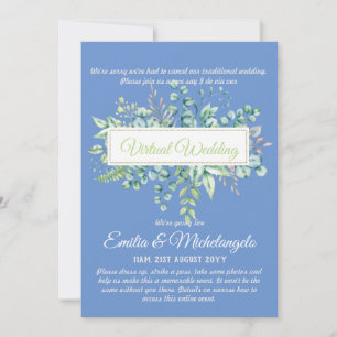 Live-Streaming-Einladungen für Virtual Wedding-Vid