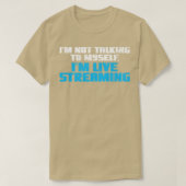 Live Streaming Live Stream T-Shirt (Design vorne)