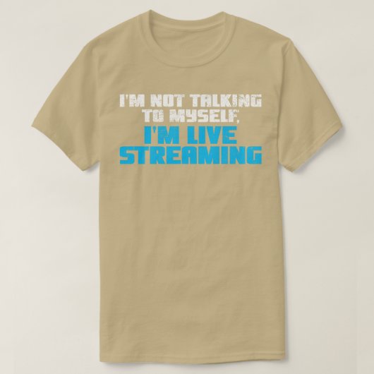 Live Streaming Live Stream T-Shirt (Design vorne)