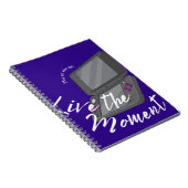 Live the Game: Portable Console Notebook Cover Notizblock (Rechte Seite)