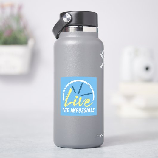 Live the Impossible Aufkleber (HydroFlask)