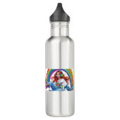 Live the Vibe Girl Edelstahlflasche (Links)