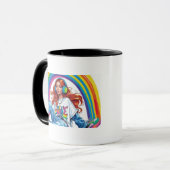 Live the Vibe Girl Tasse (Vorderseite Links)