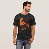Live Through Artistic Glashimmel Meme Zitat 1 T-Shirt (Vorne ganz)