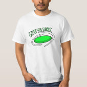 Live to Disc, Golfing von Festplatten T-Shirt (Vorderseite)