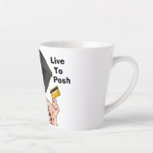Live To Posh - Poshmark Latte Tasse (Rechts)