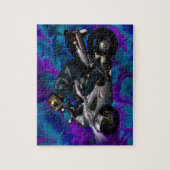 Live to Ride Motorbiker Puzzle (Vertikal)