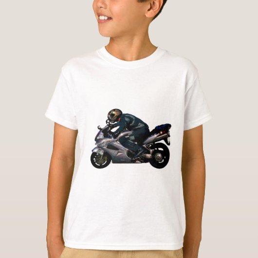 Live to Ride Motorbiker T-Shirt (Vorderseite)