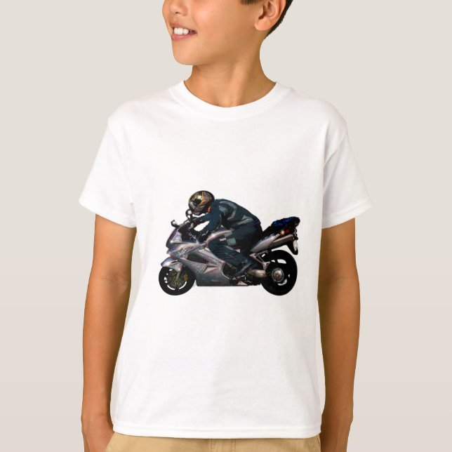Live to Ride Motorbiker T-Shirt (Vorderseite)