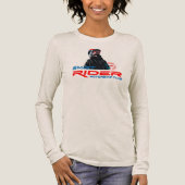 Live To Ride (Motorcycle) | Women's Long Sleeve Tri-Blend Shirt (Vorderseite)