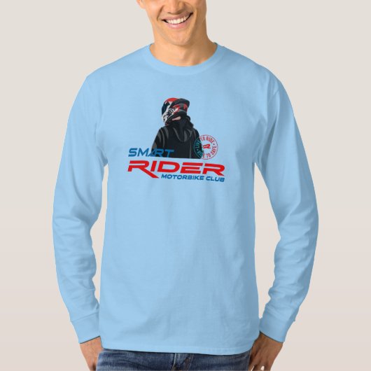 Live-to-Ride (Motorrad) | Langschläfer T-Shirt (Vorderseite)