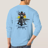 Live-to-Ride (Motorrad) | Langschläfer T-Shirt (Rückseite)