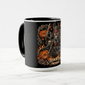 Live To Ride Variation I, Route 66 Samurai Oni Tasse (Vorderseite Links)