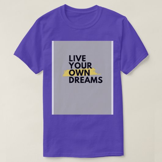 live träumen von Trend Pixel T-Shirt (Design vorne)