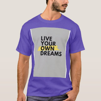 live träumen von Trend Pixel T-Shirt