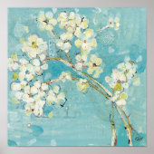 Live Turquoise Poster (Vorne)