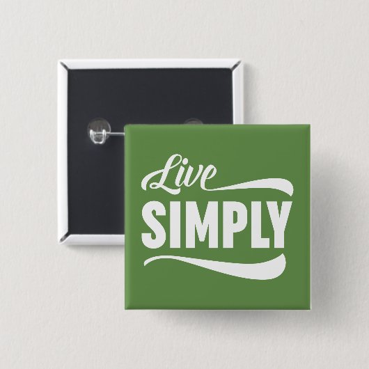 Live-Typografie Button (Vorne & Hinten)