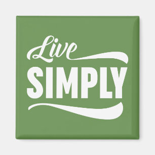 Live-Typografie Magnet