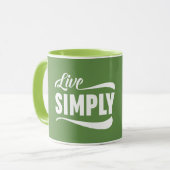 Live-Typografie Tasse (Vorderseite Links)