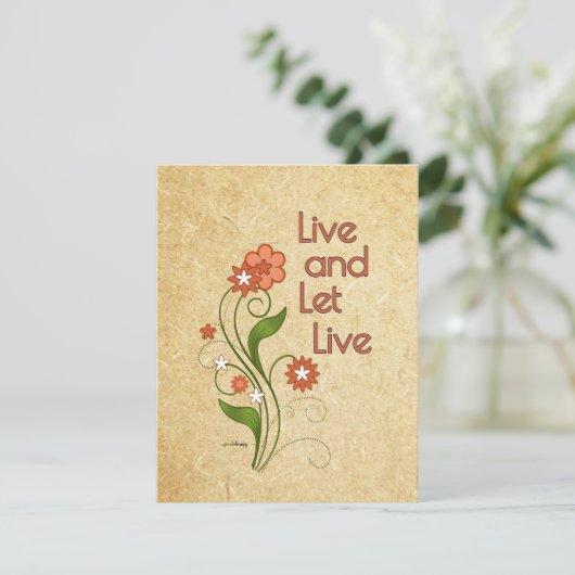 Live-Übertragung und Lass (12 Stufenprogramme) Einladung (Stehend Vorderseite)