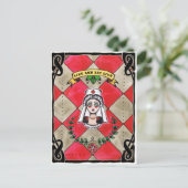 Live und gelassen Live-Postkarte Postkarte (Stehend Vorderseite)