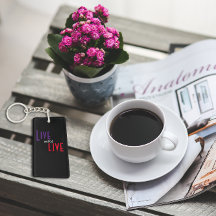 Live und lass live sprichwörtlich schwarz