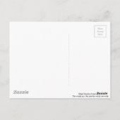 Live und Lernen Postkarte (Rückseite)