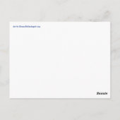 Live under the same Moon Art Postkarten (Rückseite)