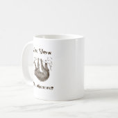 Live verlangsamen Sie. Die wann immer Kaffeetasse (Vorderseite Links)