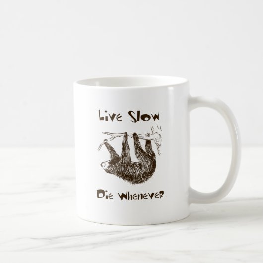 Live verlangsamen Sie. Die wann immer Kaffeetasse (Rechts)