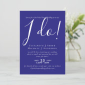 Live-Video-Chat Hochzeiten oder Paare - Einladunge (Stehend Vorderseite)