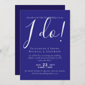 Live-Video-Chat Hochzeiten oder Paare - Einladunge (Vorne/Hinten)