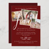 Live-Video-Chat Hochzeiten oder Paare - Einladunge (Vorne/Hinten)