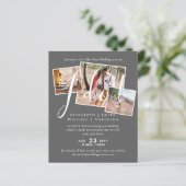 Live-Video-Chat Hochzeiten oder Paare - Einladunge (Stehend Vorderseite)