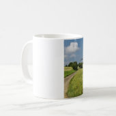 "Live wie jemand verließ dem Tor offene" Tasse - (Vorderseite Links)