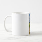 "Live wie jemand verließ dem Tor offene" Tasse - (Links)