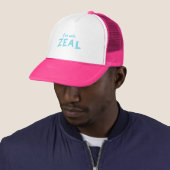 Live with Zeal Trucker Hat Truckerkappe (Beispiel)