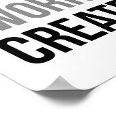 Live Work Create Poster (Ecke)
