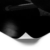 Live Your Dream Bodybuilding Training Fitness Poster (Ecke)