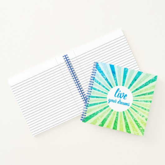 Live your Dream Journal-Notebooks Notizblock (Innenseite)
