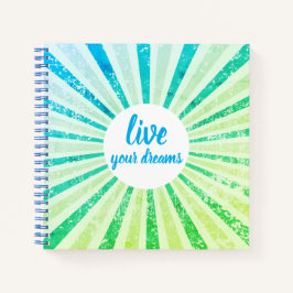 Live your Dream Journal-Notebooks Notizblock
