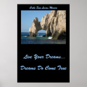 Live Your Dream Poster (Vorne)