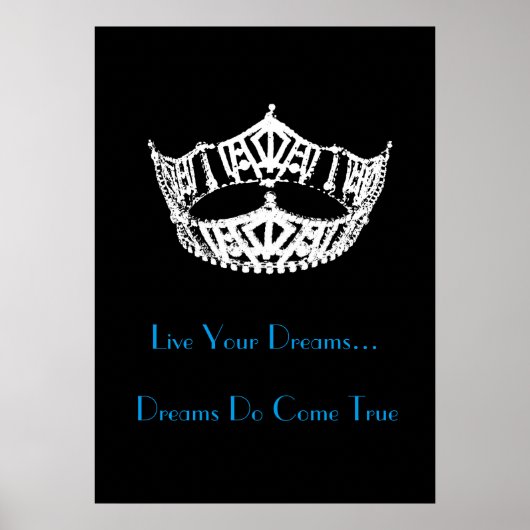 Live Your Dream Poster (Vorne)