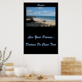 Live Your Dream Poster (Küche)