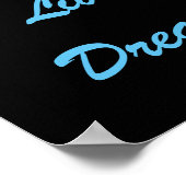 Live Your Dream Poster (Ecke)