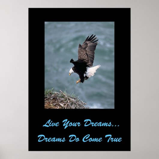 Live Your Dream Poster (Vorne)