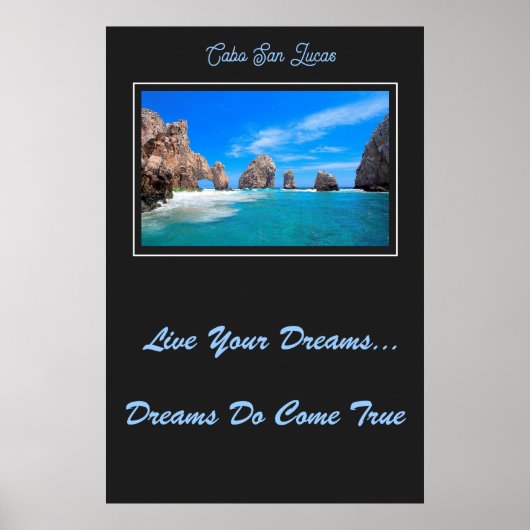 Live Your Dream Poster (Vorne)